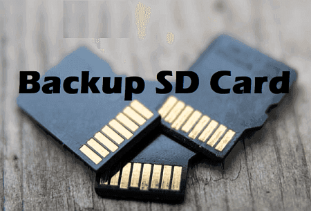 backup sd memory card