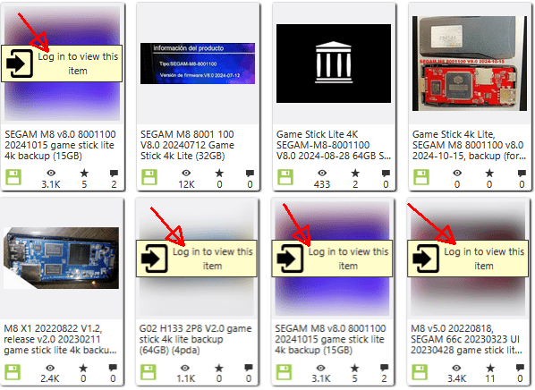 internet archive LOGIN message, blocked-items