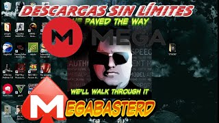 download unlimited, descarga sin limites, mega nz io, megabasterd